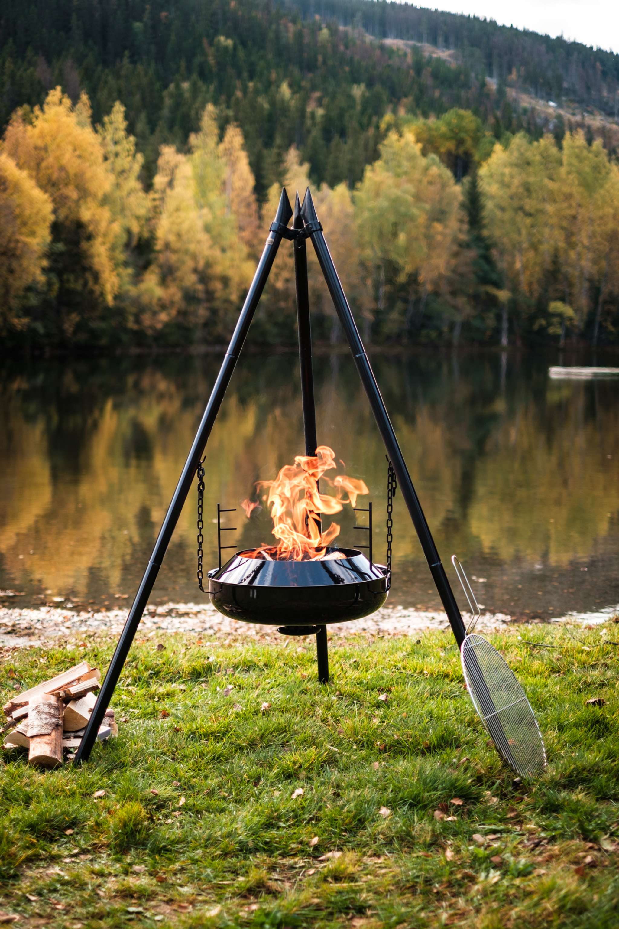 Oppgrader bålpanna til å bli rentbrennende