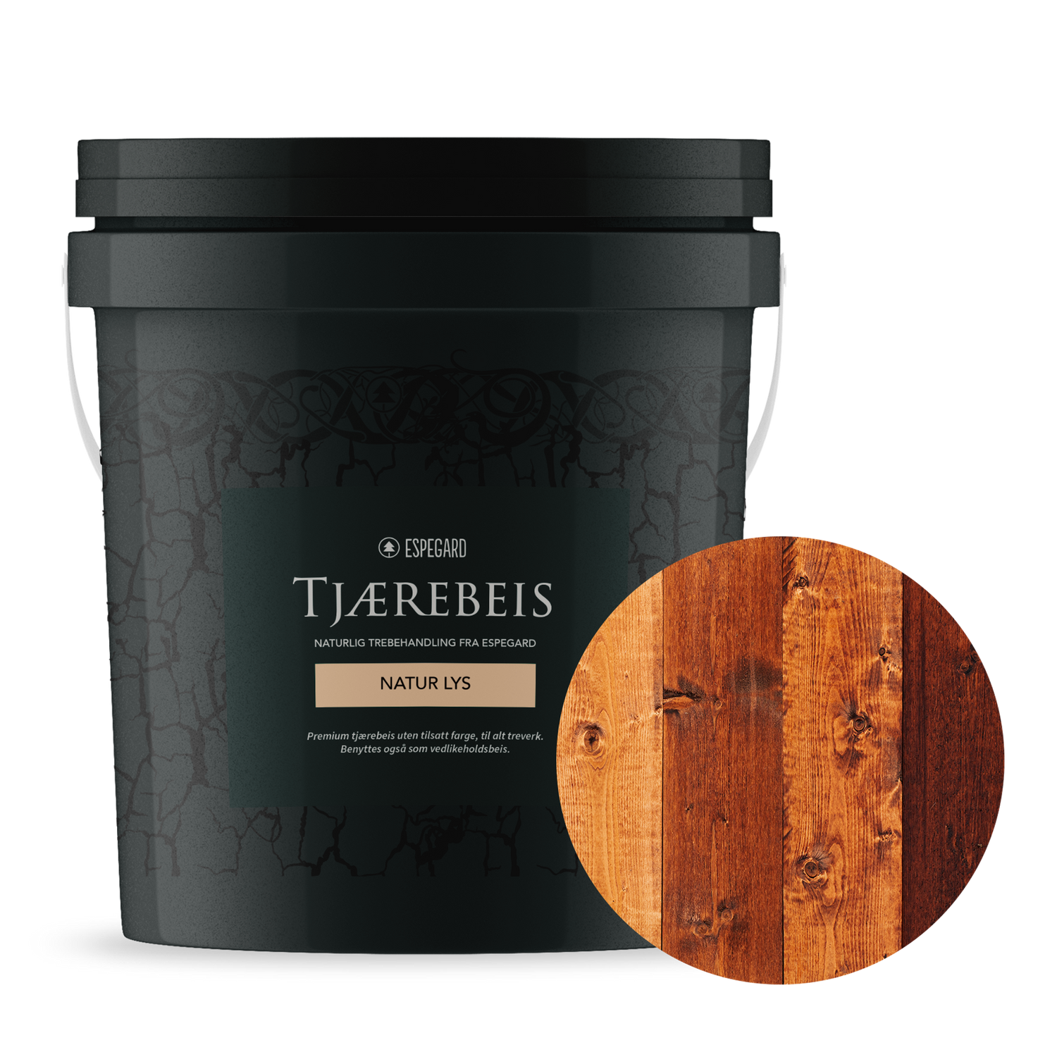 Tjærebeis Natur Lys
