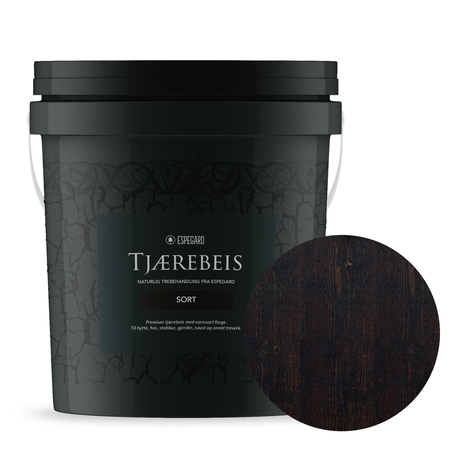 Tjærebeis Sort