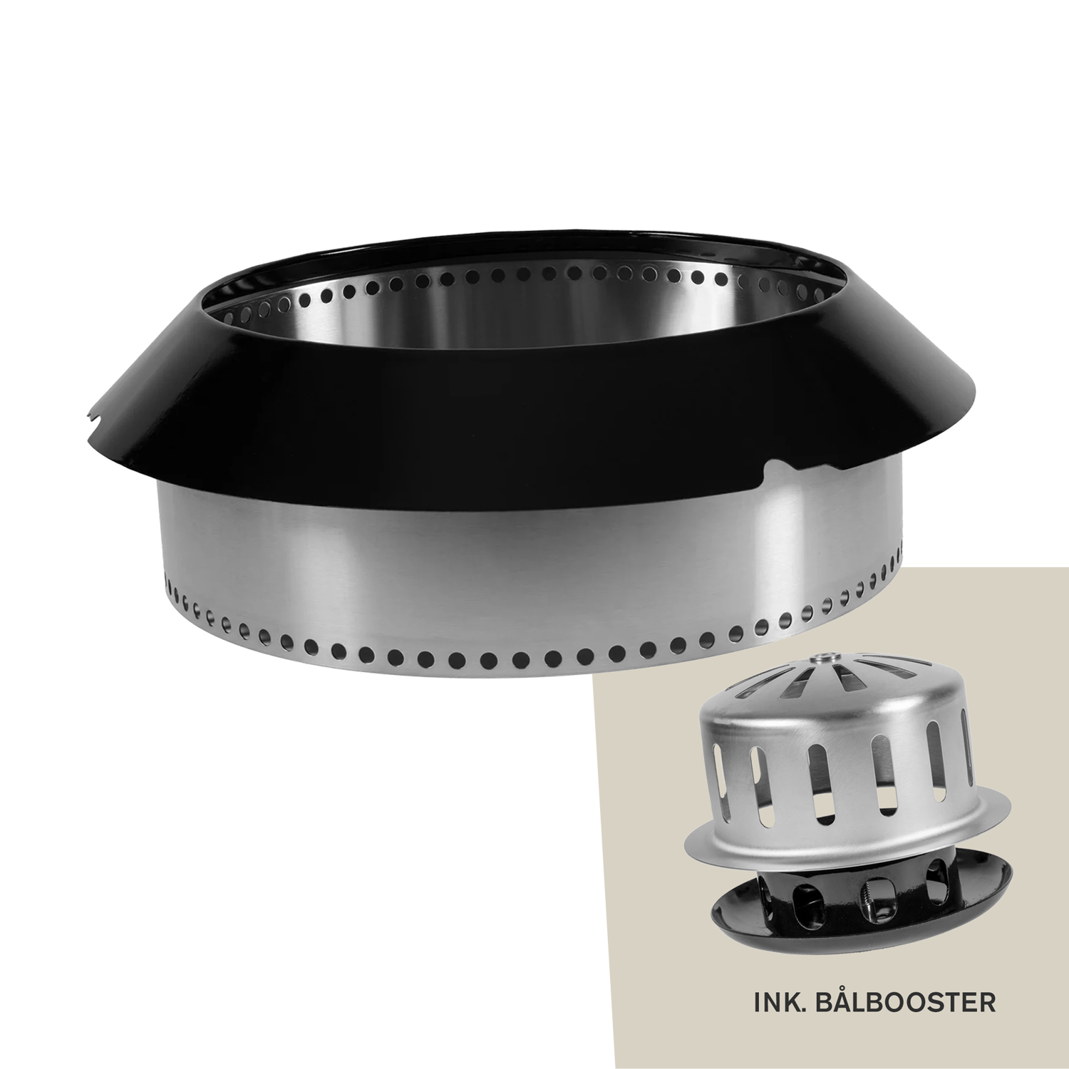 Pakkepris: Rentbrennerinnsats 60 + Bålbooster